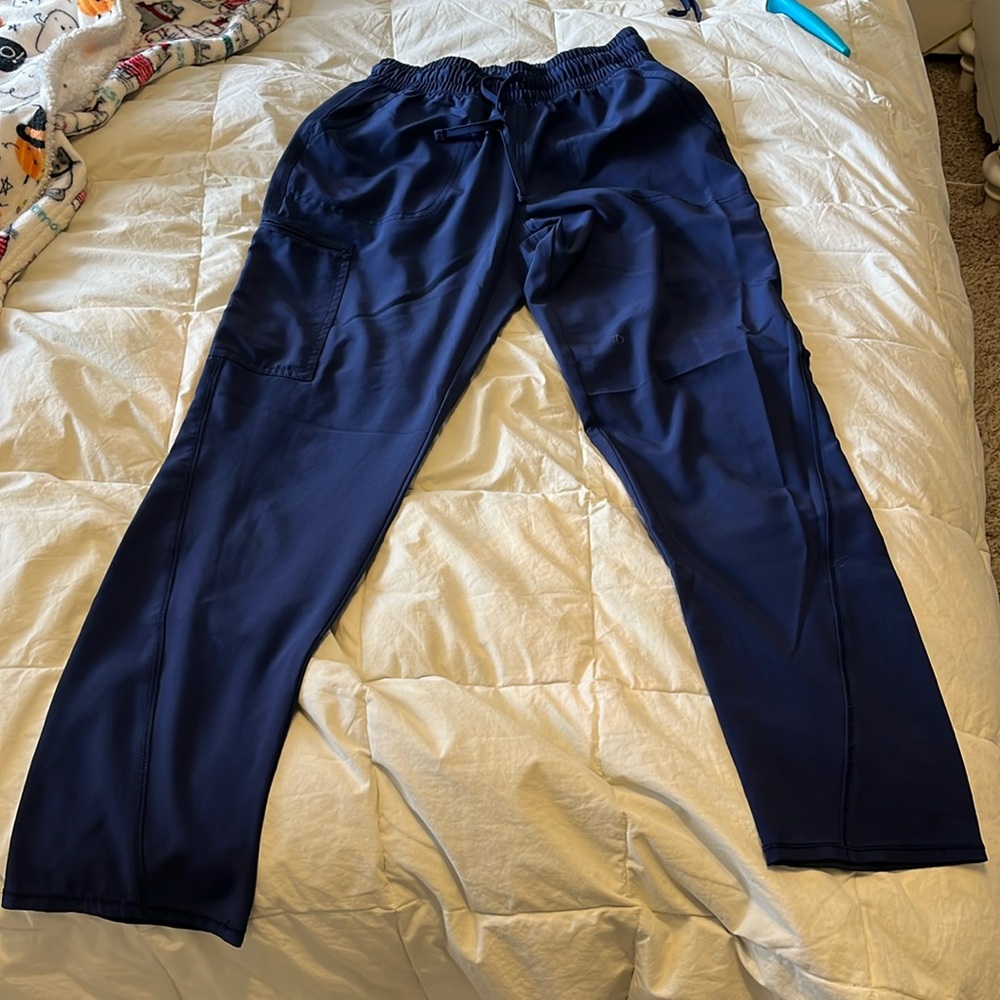 Allura Cherokee CKA184 Women's Drawstring Scrub Pants small navy